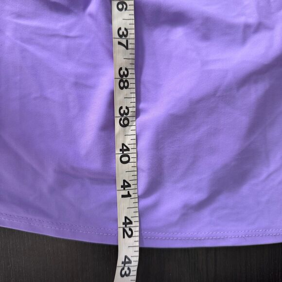 Elhoffer Wrap Dress Womens XL Essential Flutter Midi Cosplay Costume Lavender - Picture 10 of 11